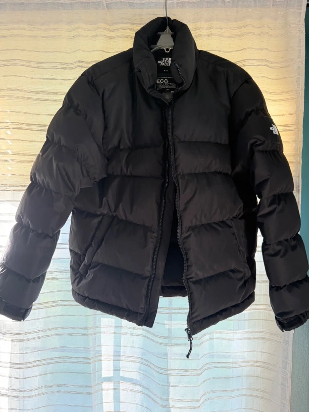 Northface Black Eco Collection Black Puffer Jacket